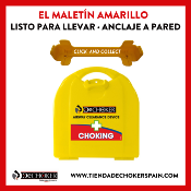 SOPORTE MALETIN AMARILLO EXTRABLE MULTIFUNCIÓN