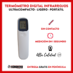 A1 E - Termómetro Compack Digital por Infrarrojos - Sin contacto - Pantalla LCD